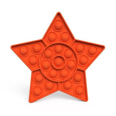 Pop It Étoile - Orange - Object anti stress