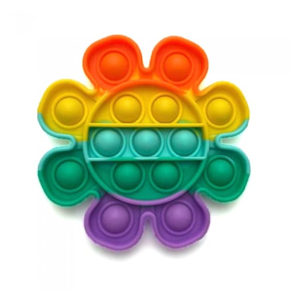 Pop It Fleur - Multicolore