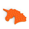 Pop It Licorne - Orange unicorn - Object anti stress