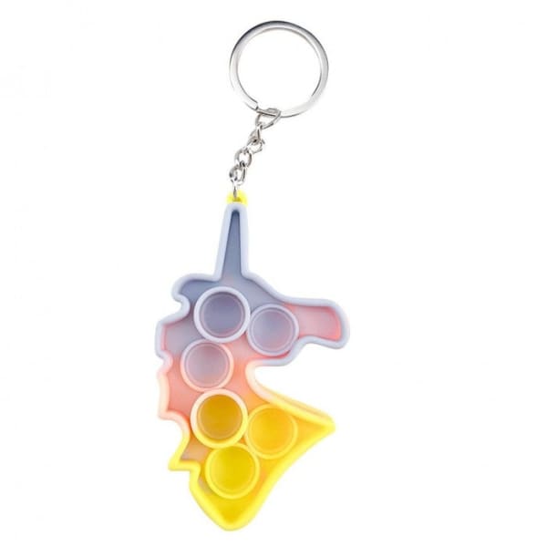 Pop It Porte Clé Licorne