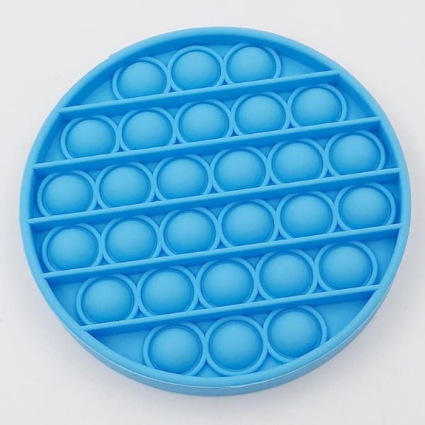 Lot De 2 Pop It Arc-en-ciel – Carré Et Rond – Jouet Anti-stress En Silicone – Enfants Et Adultes – Cadeau Idéal