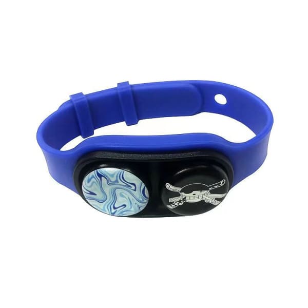 PopPuck - BLEU AVEC BRACELET - Object anti stress