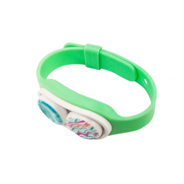 PopPuck - VERT AVEC BRACELET - Object anti stress