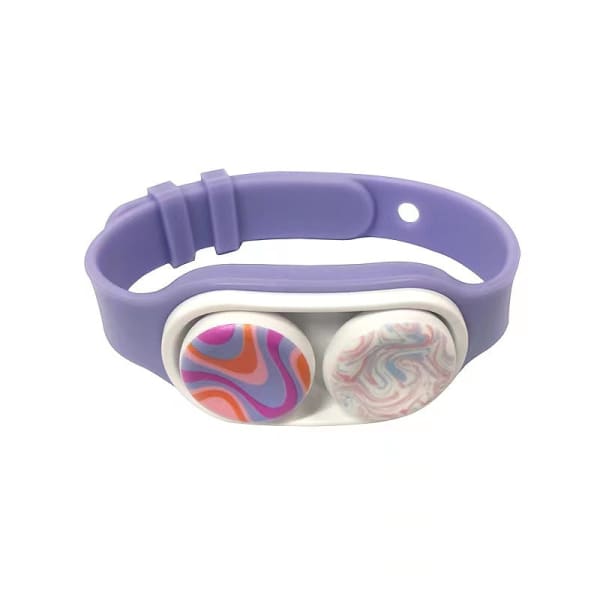 PopPuck - VIOLET AVEC BRACELET - Object anti stress