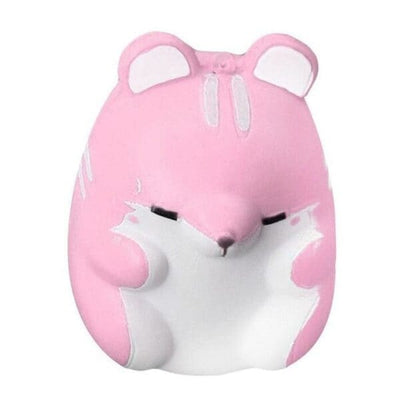 Squishy Hamster Toy - Rose
