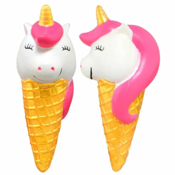 Squishy Licorne Cornet - Rose
